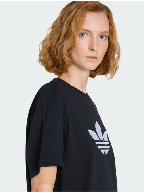 trefoil boxy t ADIDAS ORIGINAL | KD2918BLACK/WHITE
